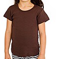American Apparel Girl's Brown Rib Shirt