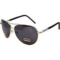 Men's Blue Temple Aviator Sunglasses