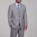 Lauren by Ralph Lauren Men's Grey Wool 2-button Suit