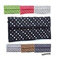 Dasein Faux Leather Studded Clutch
