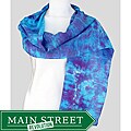 Gyspy River Riches Hand-dyed 'Harmony' Washable Silk Scarf
