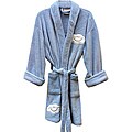 Aegean Apparel Women's 'Light Blue Clouds' Plush Bathrobe
