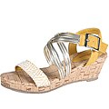 Refresh by Beston Women's 'CUTIE-01 K' Wedge Sandals