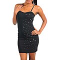 Stanzino Women's Black Beaded Dress