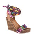Refresh by Beston Women's 'Shania' Camel Wedge Sandals