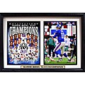 Super Bowl XLVI Champion New York Giants Double Frame