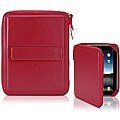 Sena Apple iPad Red Leather Zipbook