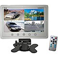 Pyle 7" Quad TFT/LCD Video Monitor W/Headrest Shroud, BNC/RCA Connectors(White)