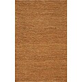 Hand-woven Hemp Gold Area Rug (8' x 10')