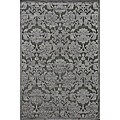 Madison Taupe/ Grey Floral Chenille Rug (9'2 x 12'7)