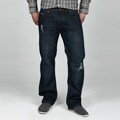 X-Ray Jeans Men's Dark Blue Straight Leg Jeans