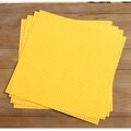 Bistro 14-inch Yellow Square Placemats (Set of 4)