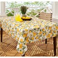 Lemon Tree Printed 60x84-inch Rectangular Tablecloth