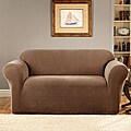 Sure Fit Stretch Micro 1-piece Loveseat Slipcover