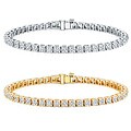 14k Gold 6ct TDW Diamond 7-inch Tennis Bracelet (J-K, I2)