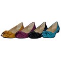 Report Women's 'Kathryn' Leather Bow Flats