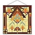Joan Baker Hand-painted Mission Style Art Panel