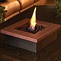 Real Flame Personal Zen Fireplace with Antique-Rust Finish