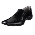 Steve Madden Men's 'Trace' Black Loafers