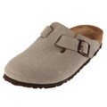 Birkenstock Women's 'Nashua' Stone Leather Clogs