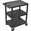 Luxor 3-shelf Heavy Duty Utility Cart