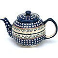 Z.C. Boleslawiec 40-ounce Classic Stoneware Teapot (Poland)