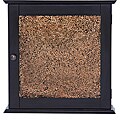 Fifth Avenue Espresso/ Amber Glass Medicine Cabinet