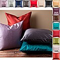 Chic 22-inch Square Decorative Down Pillow