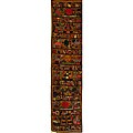 Cotton Brown Embroidered Mayan Tapestry (Guatemala)