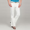 Calvin Klein Women's White Flare Pants