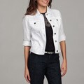Calvin Klein Jeans Women's White Denim Jacket