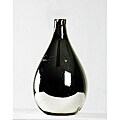 Dalton Designs Mercury Silver 15-inch Reclaimed Glass Vase