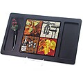 Certified International 'Vintage Wine' Wood Cheese Board with Ceramic Tile Set