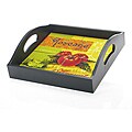 Certified International 'Tuscan Table' 4-tile Wood Tray with Handles