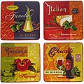 Certified International 'Tuscan Table' 10.5-inch Dinner Plates (Set of 4)