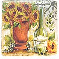 Certified International 'Tuscan Sunflower' 14.5-inch Square Platter