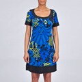 Tiana B Women's Floral Print Short-sleeve Dress