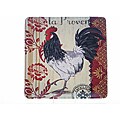 Certified International La Provence Rooster 14.25-inch Square Platter