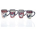Certified International La Provence Rooster 20-ounce Mugs (Set of 4)