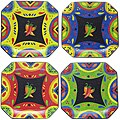 Certified International Hot and Saucy Dinner Plates (Set of 4)