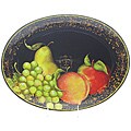 Certified International Fruit Filigree Oval Platter