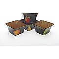 Certified International Fruit Filigree Ice Cream Bowls (Set of 4)