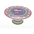 Certified International Cupcake 10-inch Pedestal Cake Plate