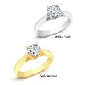 14k Gold 1ct TDW Diamond Solitaire Engagement Ring (J-K, I2-I3)