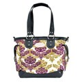 JJ Cole Norah Diaper Bag Tote in Boysenberry Fleur