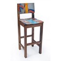Ecologica Furniture Reclaimed Wood Bar Stool