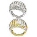 De Buman 18k Gold 1 1/3ct TDW Diamond Ring (G-H,VS1)