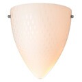 Rain Italian White Raindrop Glass Wall Sconce