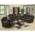 Hilton Brown Reclining Sofa Set