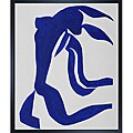 Henri Matisse 'The Flowing Hair' Framed Canvas Art